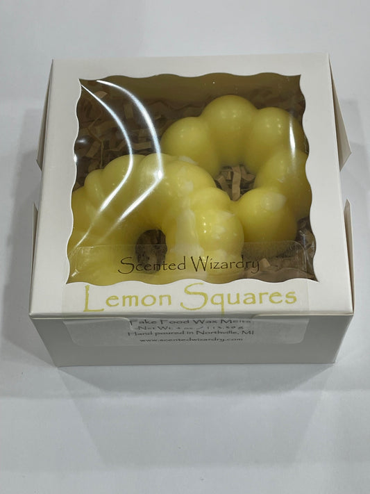 Lemon Squares Fake Food Wax Melts