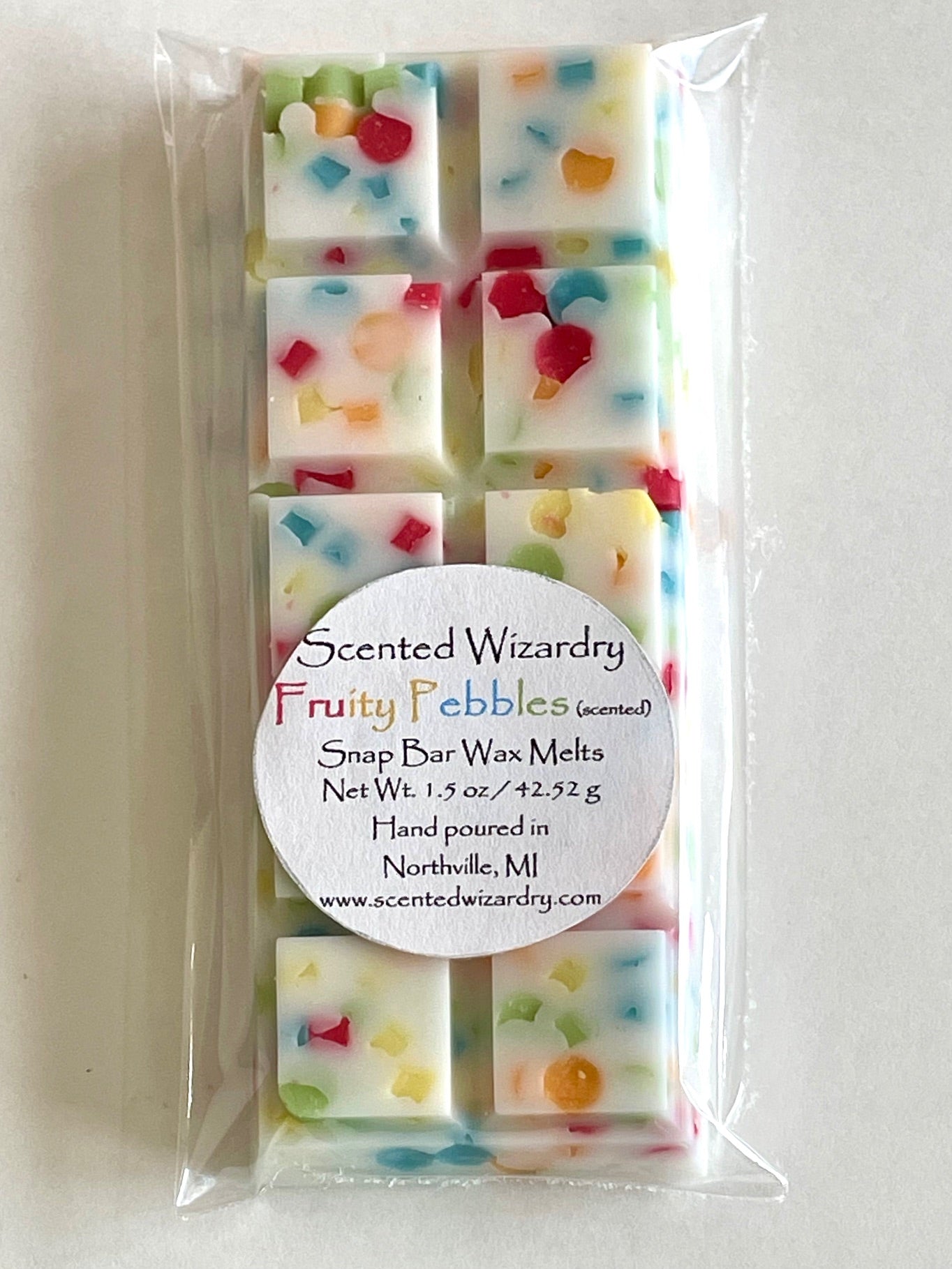 Fruity Pebbles Scented Snap Bar Wax Melts