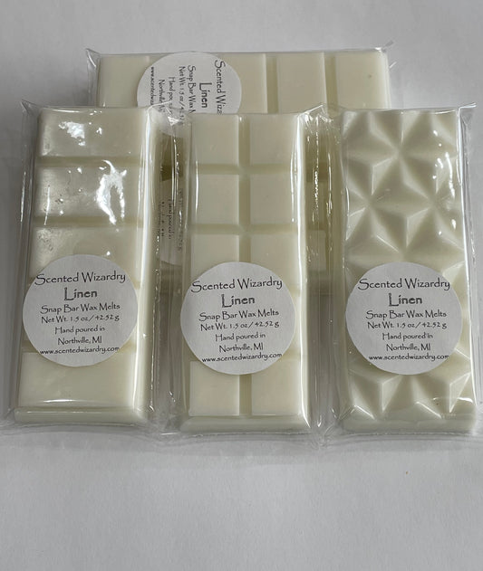 Linen Snap Bar Wax Melts