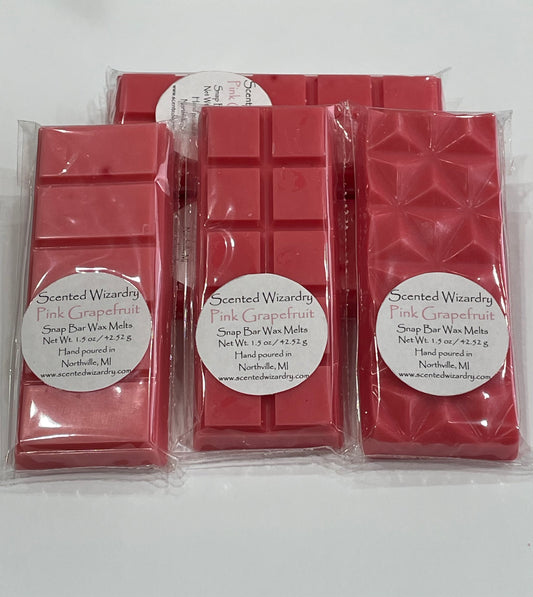 Pink Grapefruit Snap Bar Wax Melts