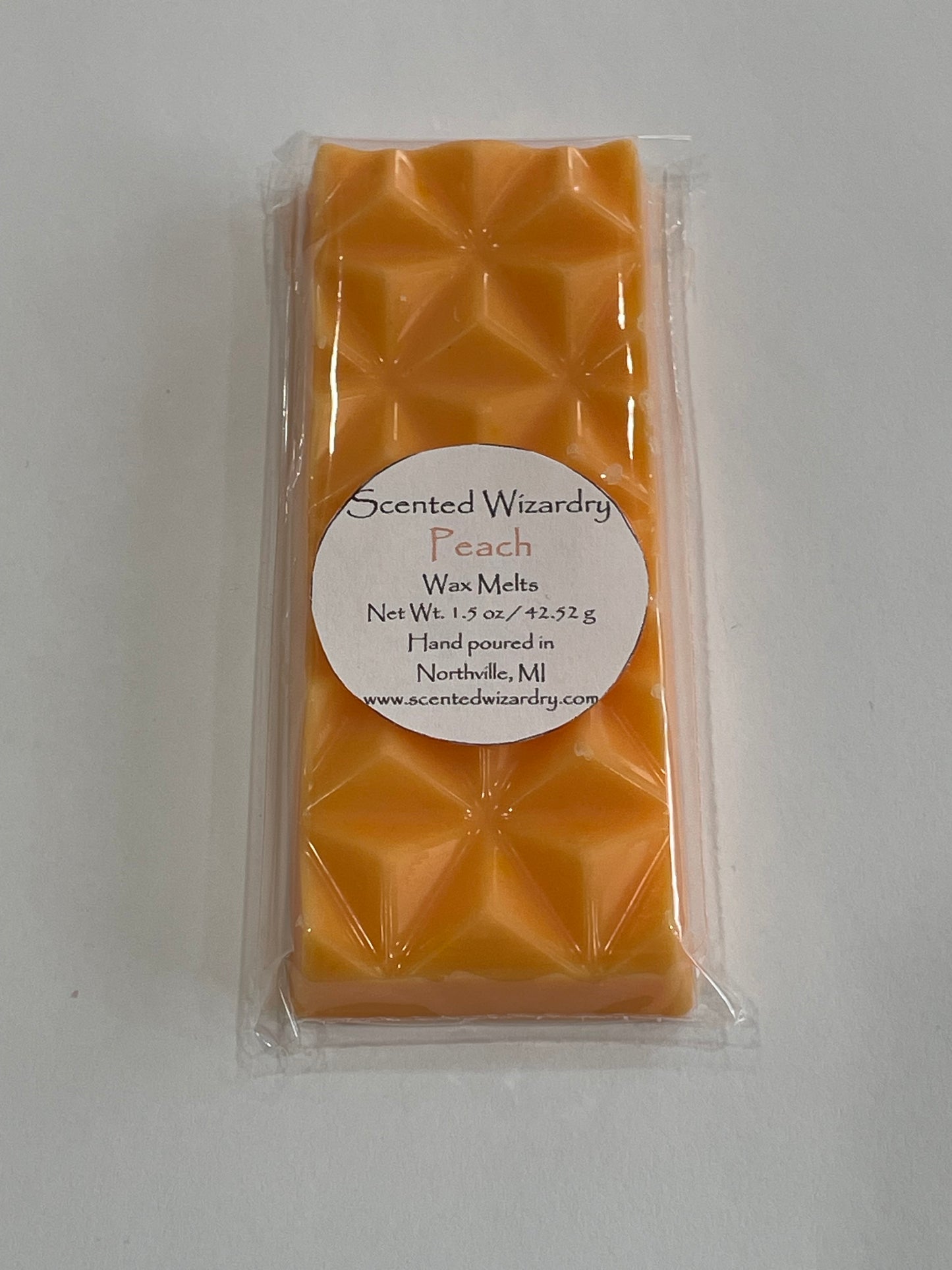 Peach Snap Bar Wax Melts