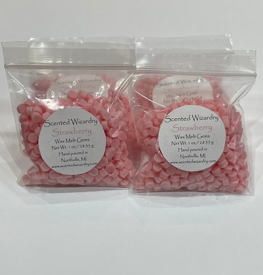 Strawberry Wax Melt Gems