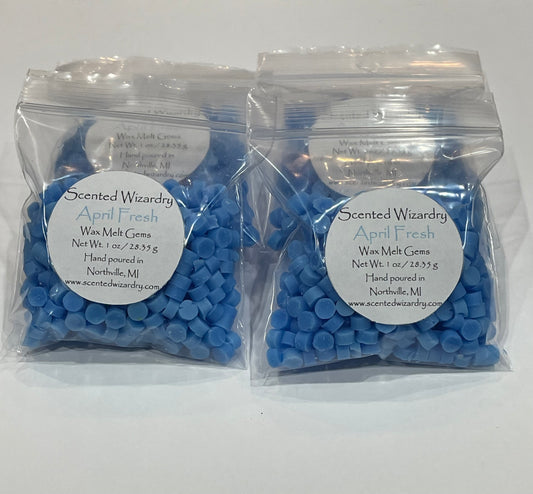 April Fresh Wax Melt Gems