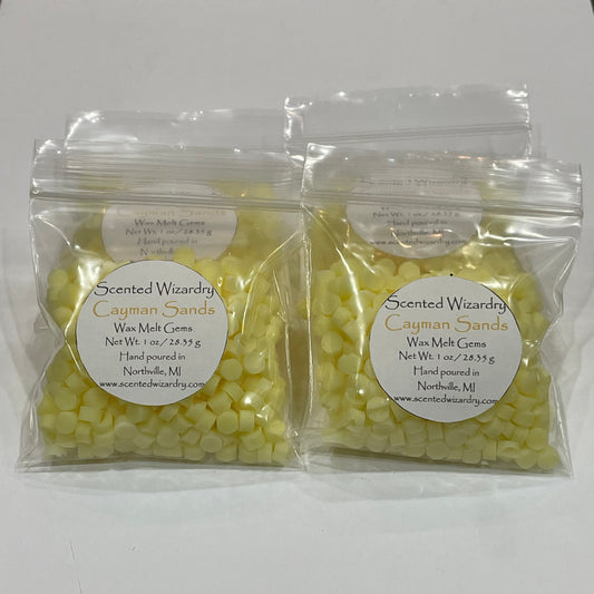 Cayman Sands Wax Melt Gems